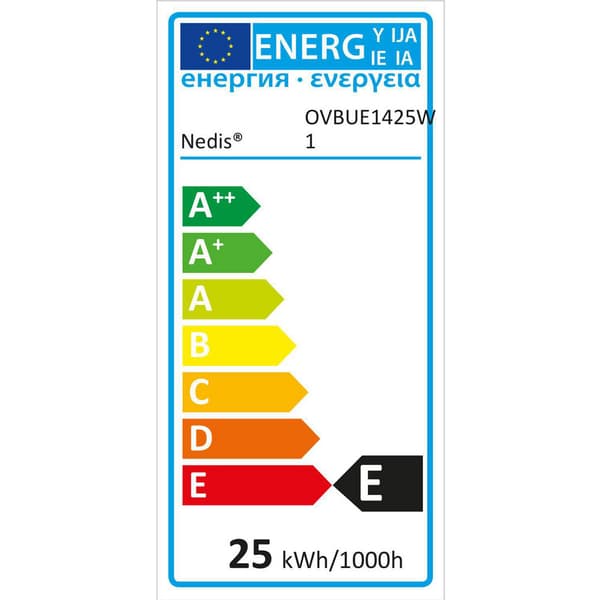 Nedis Ovnpære E14 25 W