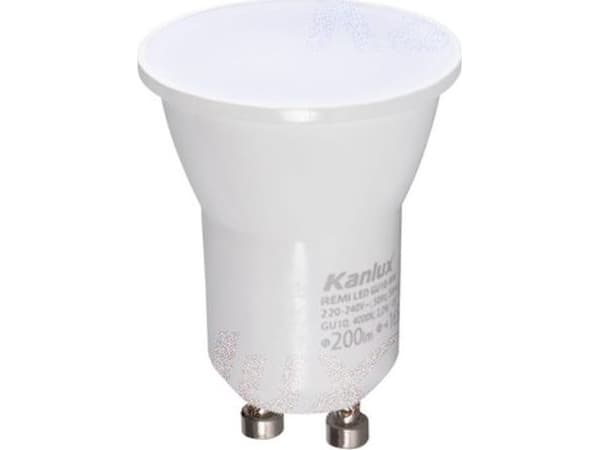 Kanlux LED-pære GU10 2,2W REMI LED GU10-NW 200lm 4000K 33080