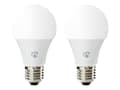 Miniatyrbild 3 av 5: Nedis Wi-Fi Smart - LED-glödlampa - form: A60 - E27 - 6 W (motsvarande 40 W) - klass G - RGB/varmt vitt/vitt ljus - 2700 K (paket om 2)