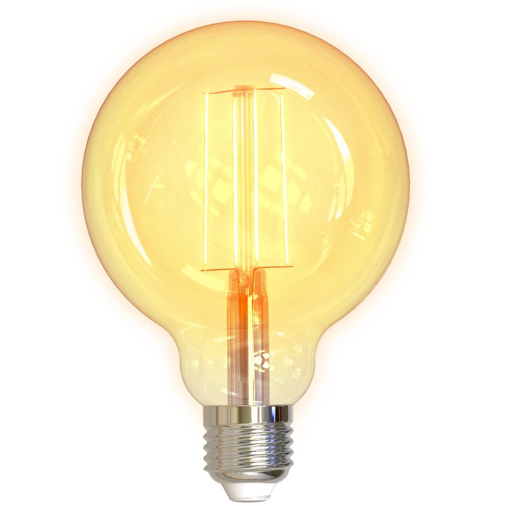 DELTACO LED-pære Filament E27, WiFI, 5.5W G95