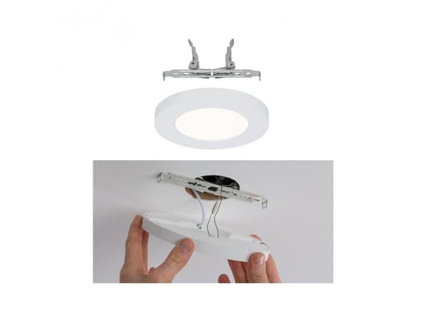 Paulmann 3725, Pinta-asennettavat spottivalot, 1 lamppu(a), LED, Valkoinen