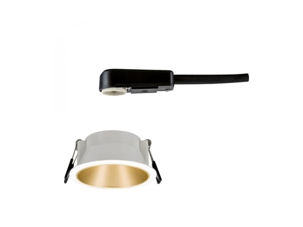 Paulmann 93396, Indbygget lysplade, GU10, 1 pære(r ), LED, 10 W, Guld, Hvid