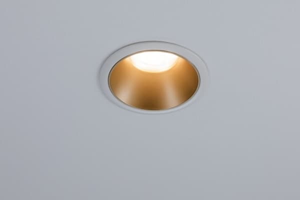 Paulmann 93396, Indbygget lysplade, GU10, 1 pære(r ), LED, 10 W, Guld, Hvid