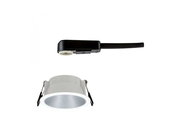 Paulmann Cole, Nedtryckbar spotlight, GU10, 1 lampor, LED, 10 W, Silver, Vit