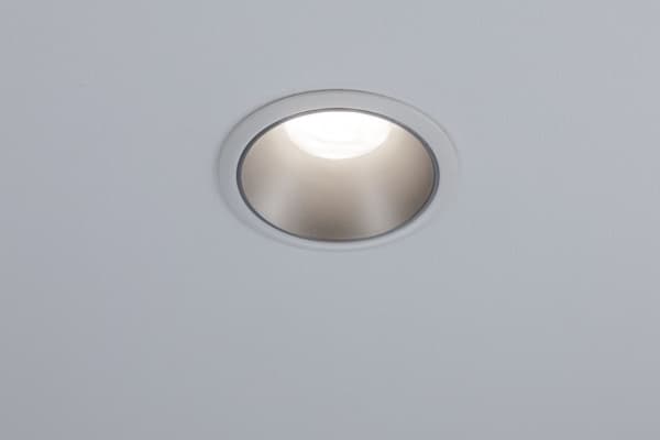Paulmann Cole, Nedtryckbar spotlight, GU10, 1 lampor, LED, 10 W, Silver, Vit