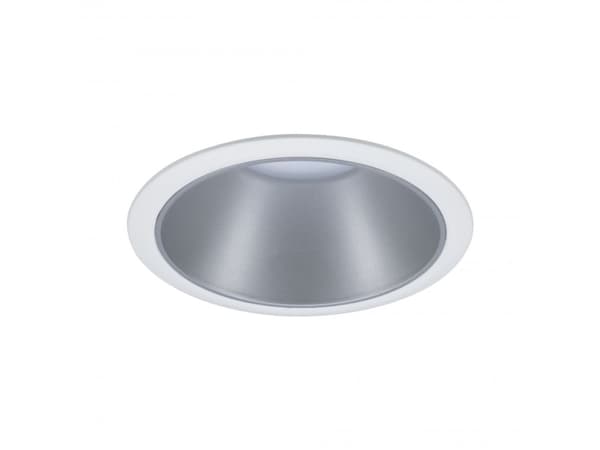 Paulmann Cole, Nedtryckbar spotlight, GU10, 1 lampor, LED, 10 W, Silver, Vit
