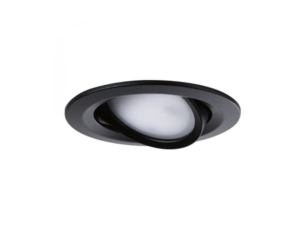 Paulmann 94471, Innsunket spotlight, 1 ampuller, LED, 2700 K, 470 lm, Sort