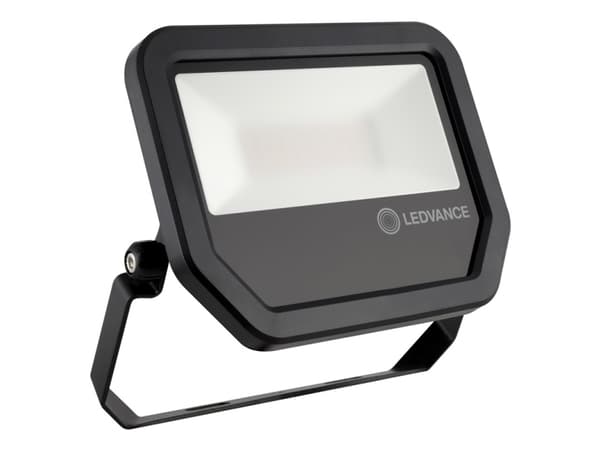 FLOODLIGHT PFM BLACK LED FLOODLIGHT 30W NW 4000K 3600LM IP65 100ST ALUMINUM/ GLASS