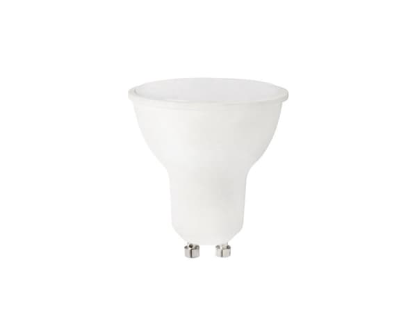 Spectrum LED GU10 pære 230V 6W SMD NW med opalhvitt glass SPECTRUM