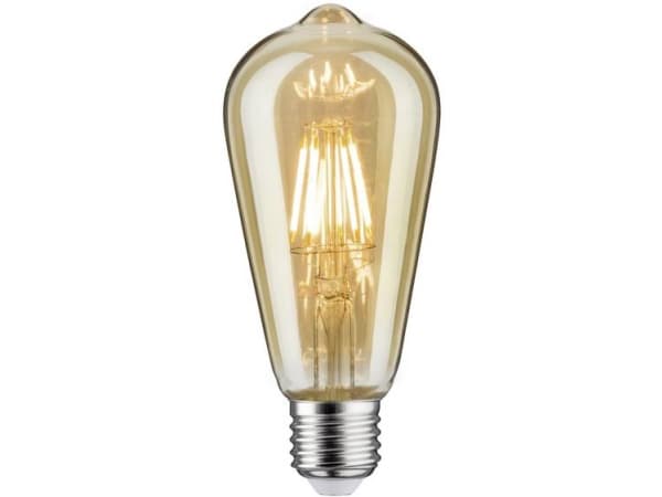 Paulmann 285.23, 6 W, 42 W, E27, 500 lm, 15000 h, kultainen