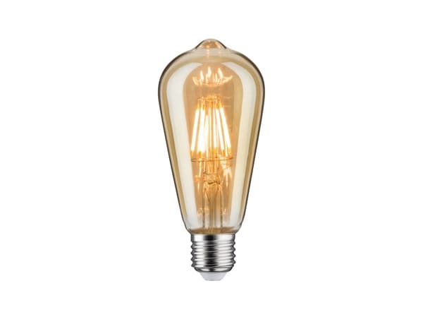 Paulmann 285.23, 6 W, 42 W, E27, 500 lm, 15000 h, kultainen