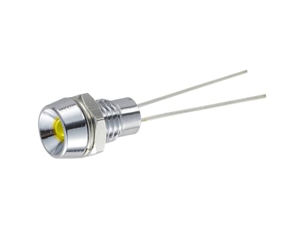 TRU COMPONENTS 1587948 LED-signallampe Gul 2.1 V 20 mA 40 mcd