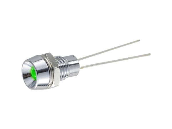 TRU COMPONENTS 1587947 LED-signallampe Grøn 2.1 V 20 mA 45 mcd