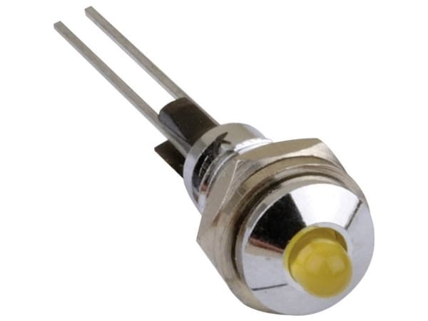 Mentor 2665.8021 LED-signallampe Rød 2.25 V 20 mA 5 mcd