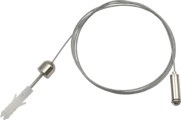 Kanlux Steel rope (single) ROPE-NT 150 SINGLE for hanging BRAVO LED 45W and BRAVO LED 55W 07871/2pcs /