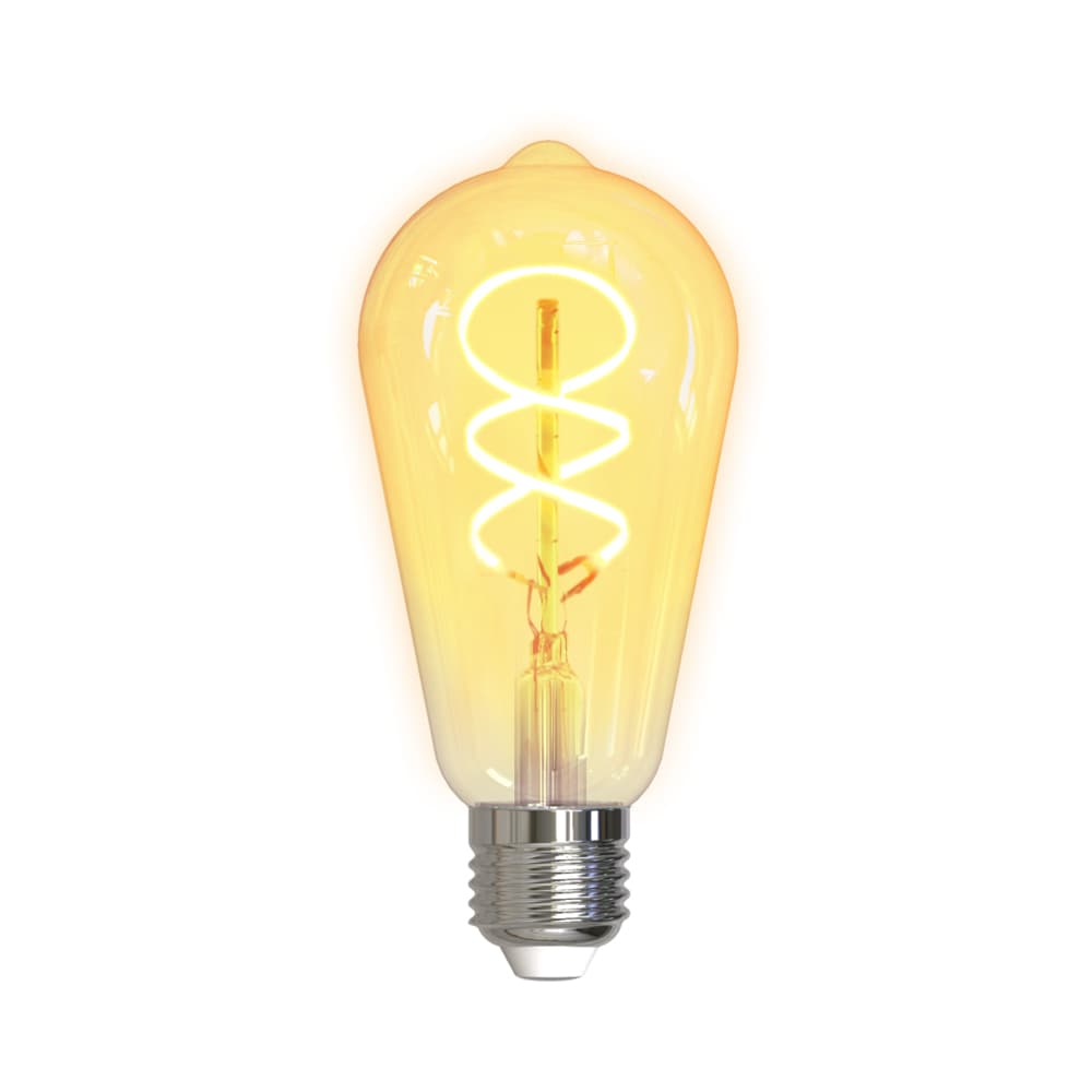 Deltaco Smart Home FILAMENT LED-pære, E27, WiFI, 5.5W