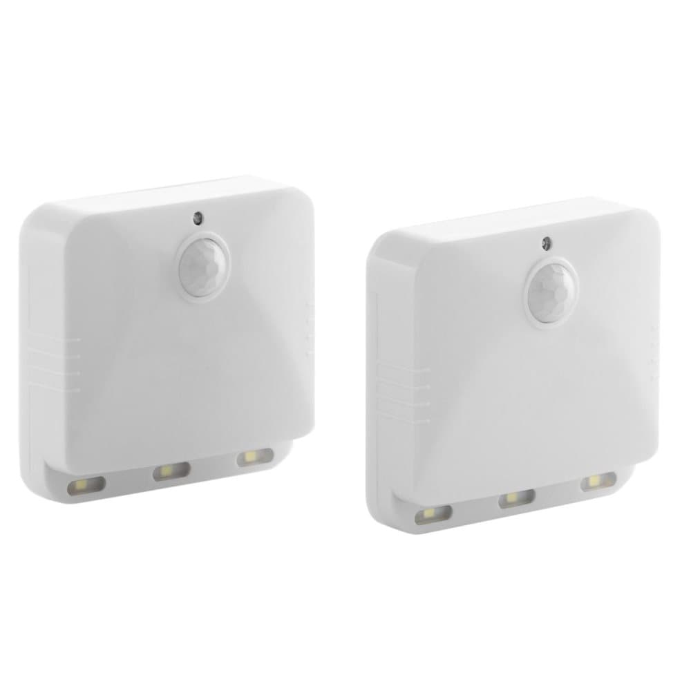 2x LED-lampor med Rörelsesensorer