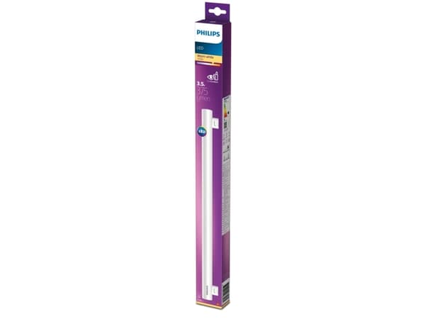 Philips - LED-rørs lyspære - mattslipt finish - S14s - 3.5 W (ekvivalent 60 W) - klasse F - varmt hvitt lys - 2700 K