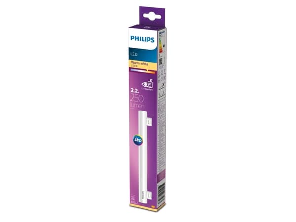 Philips Lineaarinen loisteputki, 2,2 W, 35 W, S14s, 250 lm, 30000 h, Lämmin valkoinen