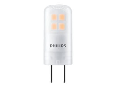 Philips - LED-glödlampa - form: kapsyl - GY6.35 - 1.8 W (motsvarande 20 W) - klass F - varmt vitt ljus - 2700 K