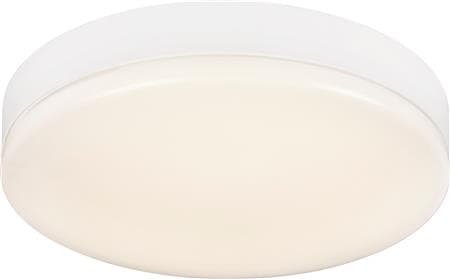 LED-Plafond Moon Basic 320, 3000K eller 4000K via DIP-switch. 1.350-1.400lm, Ra80, 4SDCM, 15W, IP44, 230V, On/Off. STANDARD
