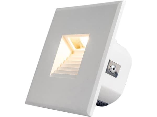 Seinävalaisin Wally G2 White 3.000K, 200lm, 3,6W. Integroitu vaiheen himmennettävä ohjain ja pistoke. Sovitettu asennusrasia.