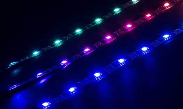 SPEEDLINK SL-600607-MTCL, Universell belysningslist, inomhus, Självhäftande tejp, Svart, Multi, LED