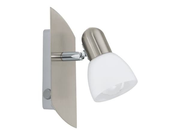 EGLO ENEA SPOT BS/OPAL Nickel, Hvit
