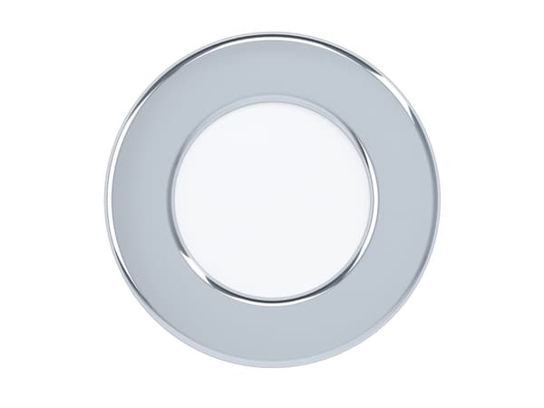 EGLO Fueva 5, Innsunket spotlight, 3000 K, 330 lm, 220-240 V, Kromfarget, Hvit