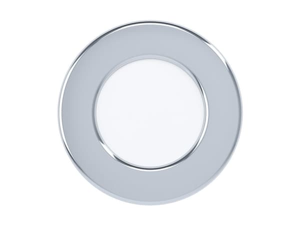 EGLO Fueva 5, Nedtryckbar spotlight, 3000 K, 330 LM, 220-240 V, Krom, Vit