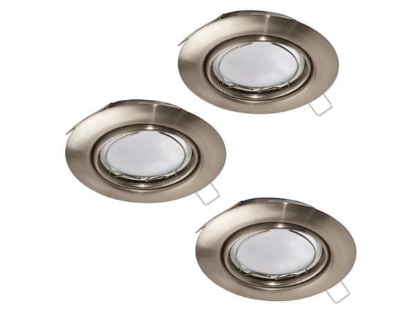 EGLO Peneto, Overflateegnet, Ikke-utskiftbare pærer, LED, 5 W, 3000 K, Nickel