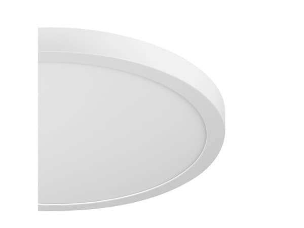 EGLO 97262, Rund, Tak, Overflatemontert, Hvit, Aluminium, Plast, II