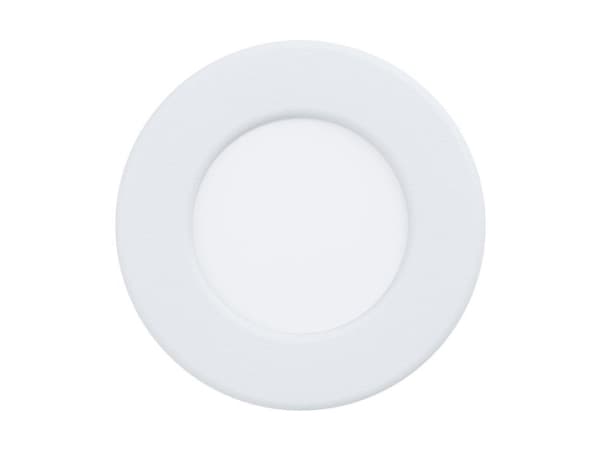 EGLO Fueva 5, Innsunket spotlight, 3000 K, 330 lm, 220-240 V, Hvit Hvit