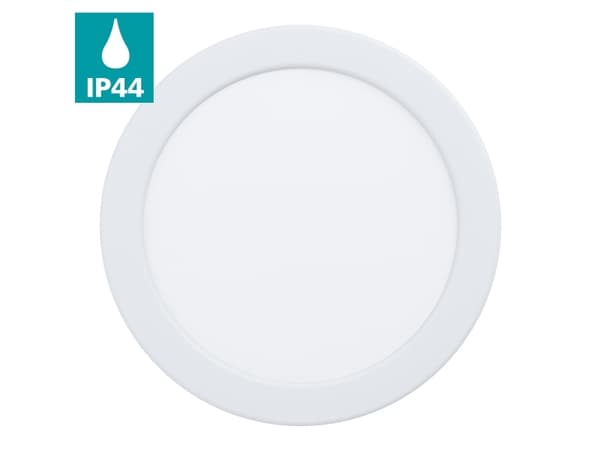 EGLO Fueva 5, Innsunket spotlight, LED, 11 W, 3000 K, 1350 lm, Hvit