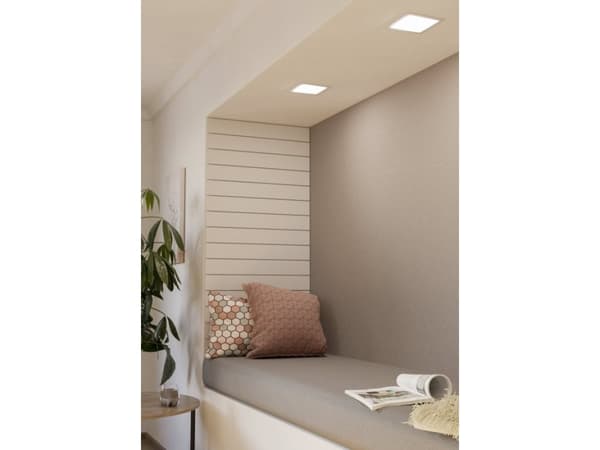 EGLO Fueva 5, Innsunket spotlight, 3000 K, 1350 lm, 220-240 V, Hvit