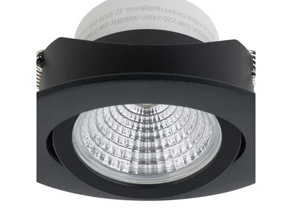 EGLO SALICETO-BYGGET. STUM. KIP Ø88 2700K SORT