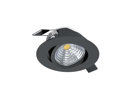 EGLO SALICETO-BYGGET. STUM. KIP Ø88 2700K SORT Sort