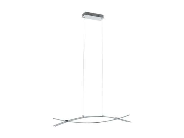 EGLO Nevado, Fleksibel montering, Kromfarget, Hvit, Hvit, Aluminium, Plast, Plast, Innendørs Kromfarget, Hvit