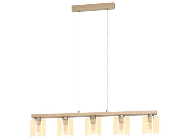 EGLO CASTRALVO LANGBORD E27 5L BS/TRE/RAV
