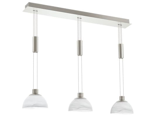 EGLO MONTEFIO, 3 ampuller, LED, 3000 K, 1380 lm, IP20, Nickel Nickel