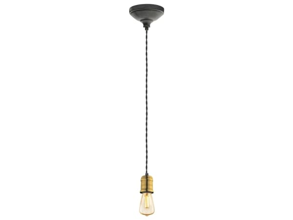 EGLO Yorth, Flexibelt fäste, Svart, Guld, Stål, Vardagsrum, inomhus, II