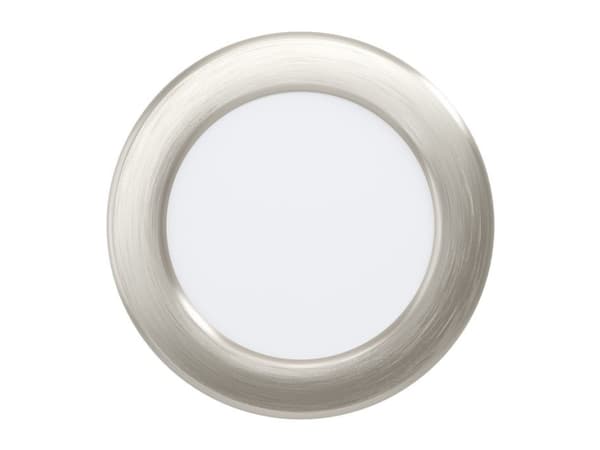 EGLO Fueva, Innsunket spotlight, LED, 5,5 W, 3000 K, 650 lm, Satin Stål Satin Stål