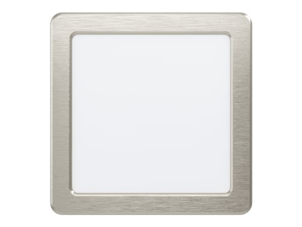 EGLO Fueva 5, Innsunket spotlight, LED, 3000 K, 1350 lm, 220-240 V, Satin Stål, Hvit