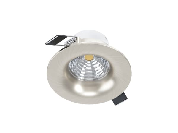 EGLO Saliceto, Nedtryckbar spotlight, 1 lampor, LED, 380 LM, 220-240 V, Nickel