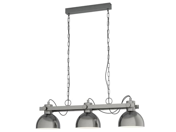 EGLO LUBENHAM 1, 3 lampor, E27, IP20, Grå
