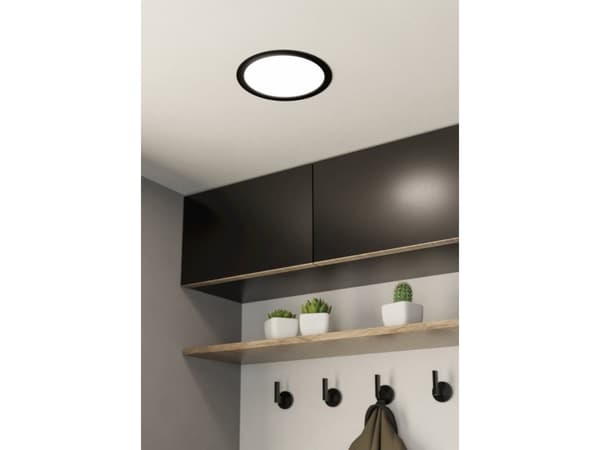 EGLO Fueva 5, Innsunket spotlight, LED, 4000 K, 2100 lm, 220-240 V, Sort, Hvit