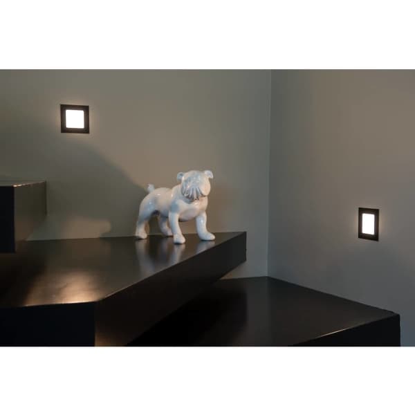 SLV FRAME BASIC, LED, 3000 K, 600 LM, IP20, Svart