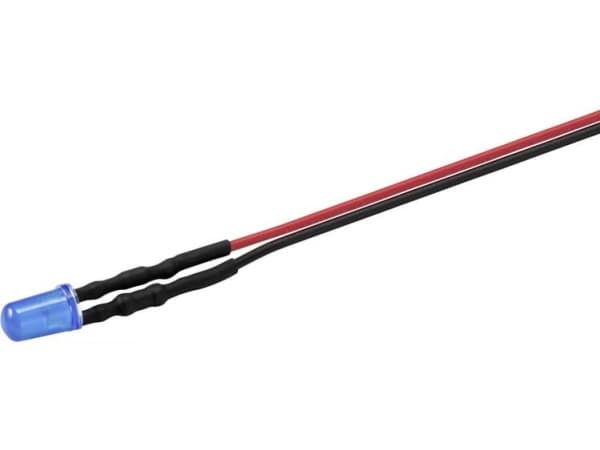 TRU COMPONENTS TC-9323296 LED-signallampe Blå 12 V/DC 1000 mcd