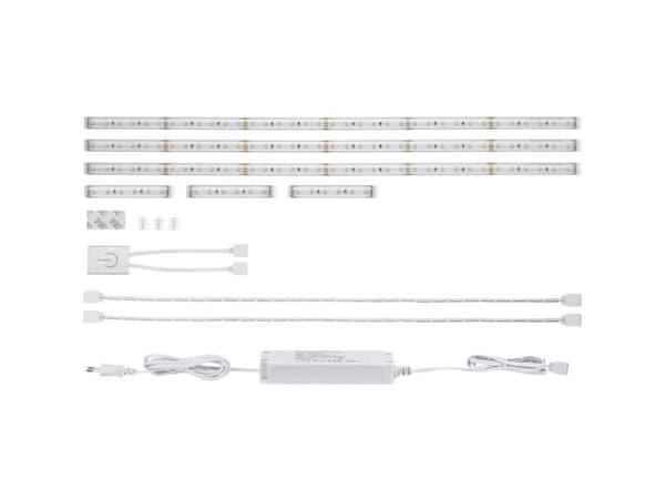 Paulmann 798.38, inomhus, Silver, II, Varmvitt, LED, 30000 h