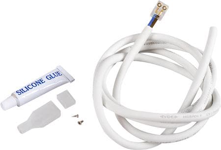 Tilslutningssæt til LED-strip 230 V 3 m tilslutningskabel med skruekobling til tilslutning af  LED-strip 230 V.